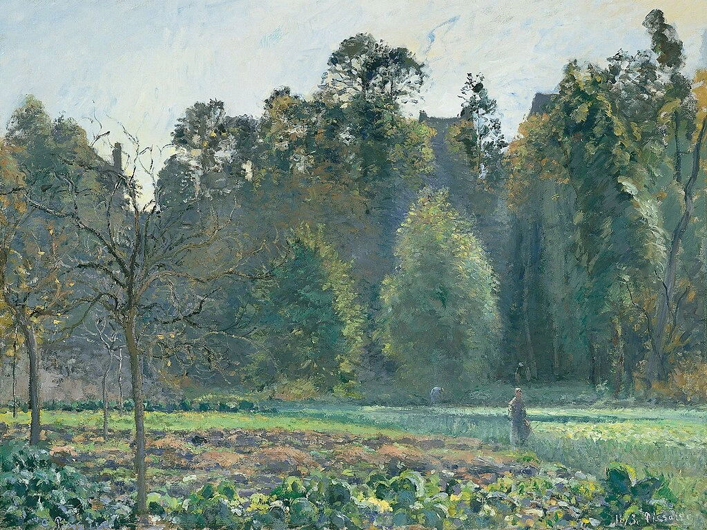 Il campo di cavoli, Pontoise - Museo Thyssen, Bornemisza, Madrid